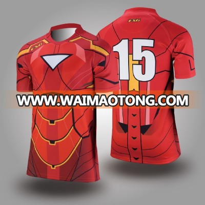 sublimated heros rugby jersey- Ironman