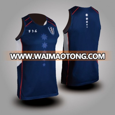 sublimated training vest