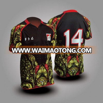 Custom make rugby jersey